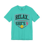 Relax… She’s 9 Softball Parents Tee