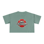 No Lollygagging Crop Tee — Women's Athletic Casual Top