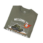Welcome to Tanksville Tank Adult T-Shirt