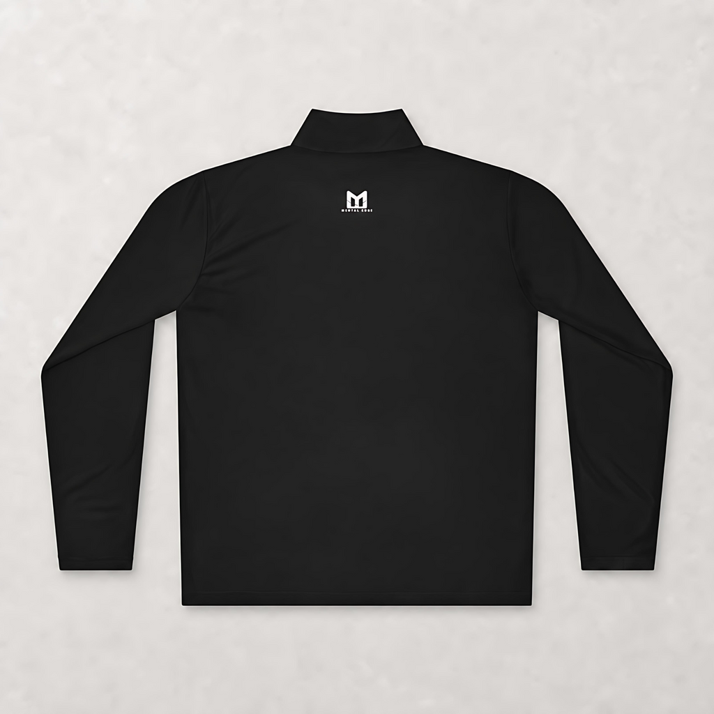 Mental Edge Minimalist Logo Quarter-Zip Pullover
