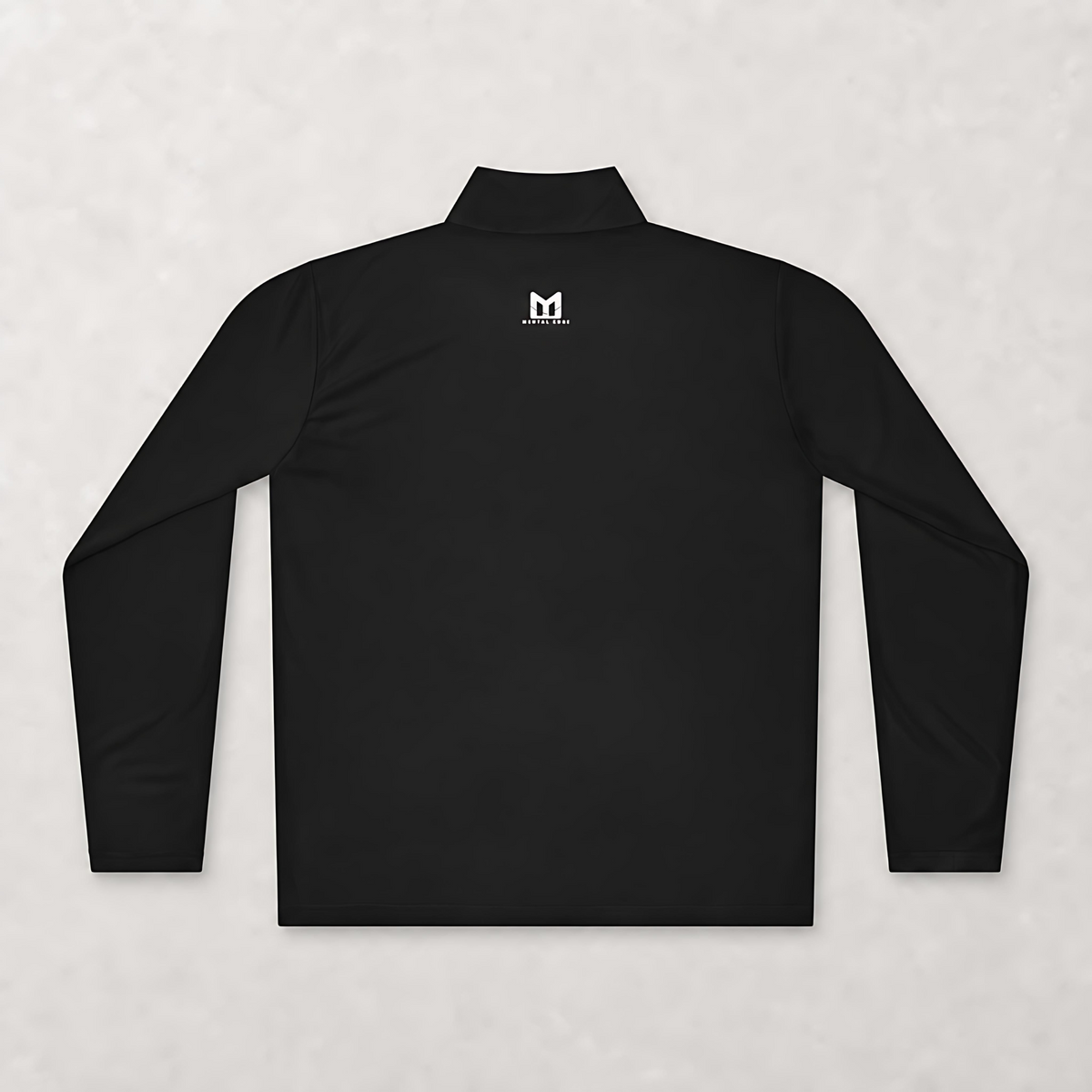 Mental Edge Minimalist Logo Quarter-Zip Pullover