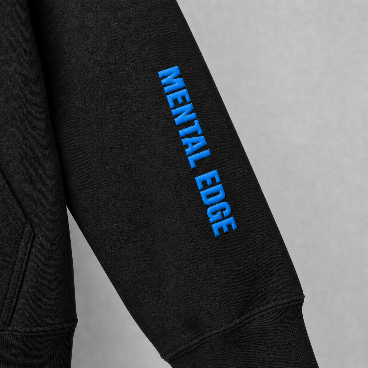 THE EDGE IS WITHIN Neon Blue Hoodie
