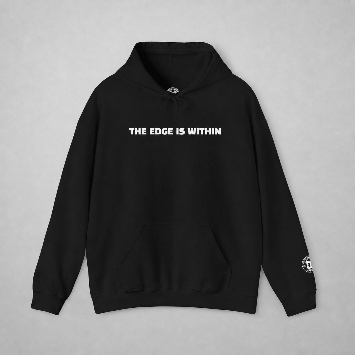 The Edge Is Within Puff Hoodie