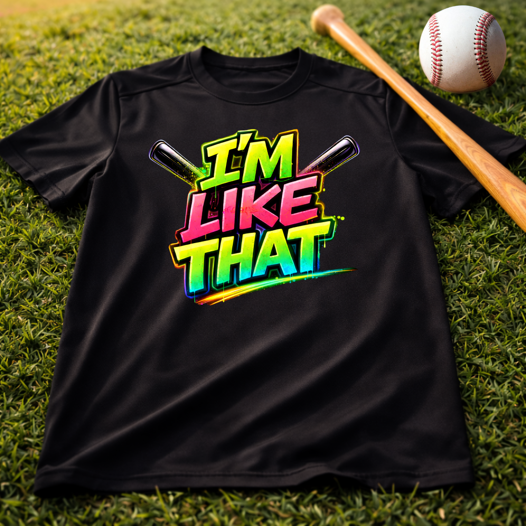 Youth “I’m Like That” Dri-Fit Neon Baseball
