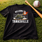 Youth Welcome To Tanksville Sport Tek Tee