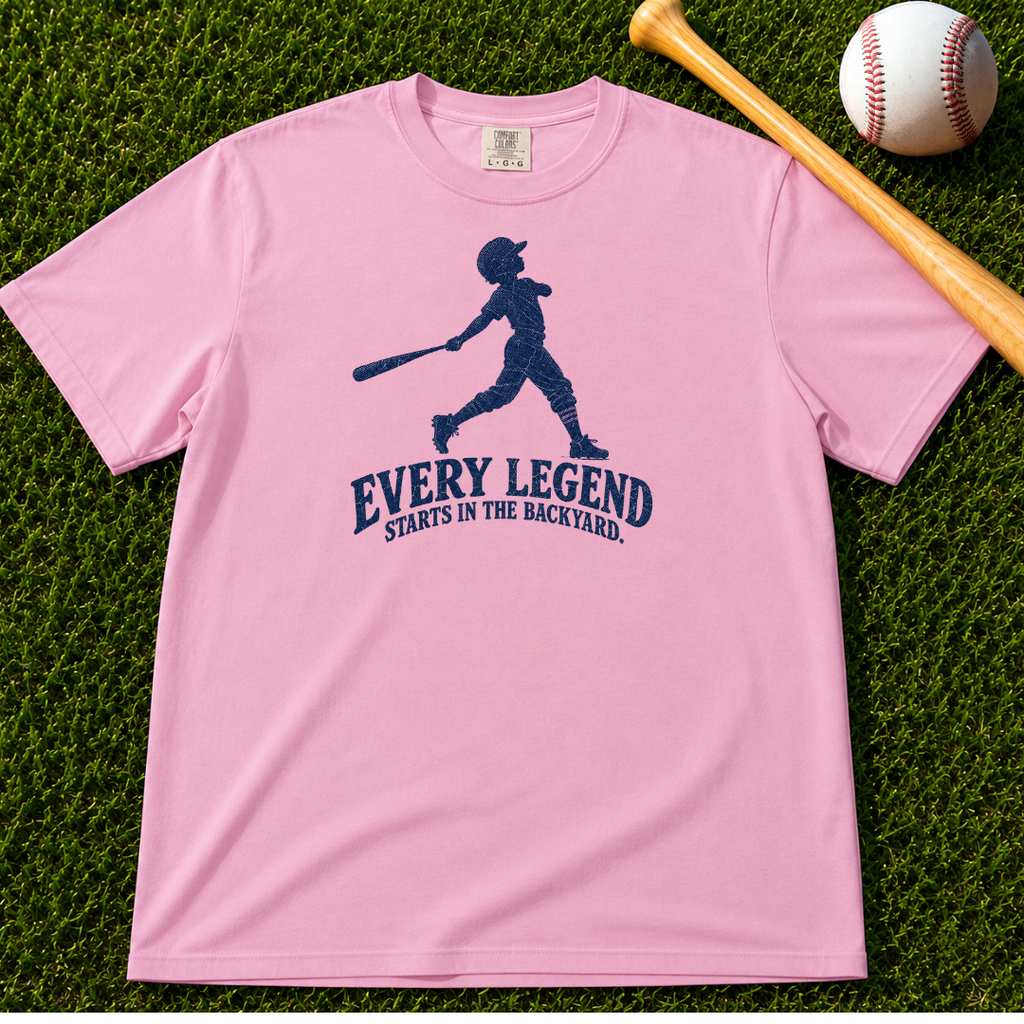Adult Unisex  "Every Legend Starts in the Backyard" Graphic Tee
