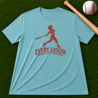 Adult Unisex "Every Legend Starts in the Backyard" Garment-Dyed T-shirt