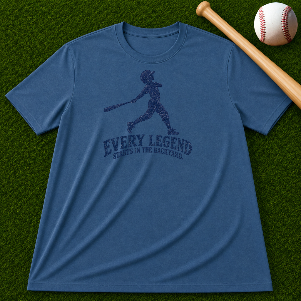 Adult Unisex  "Every Legend Starts in the Backyard" Graphic Tee