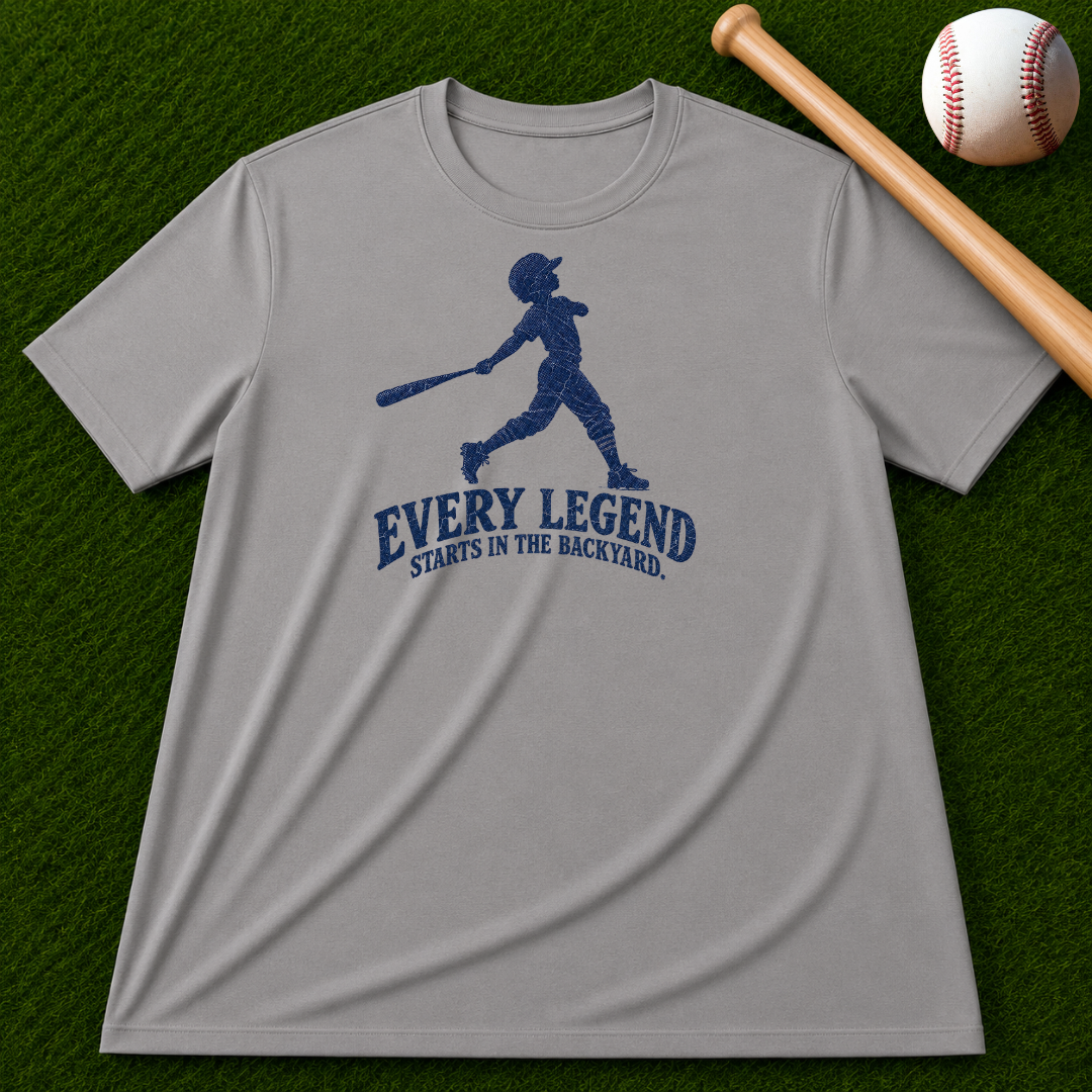 Adult Unisex  "Every Legend Starts in the Backyard" Graphic Tee