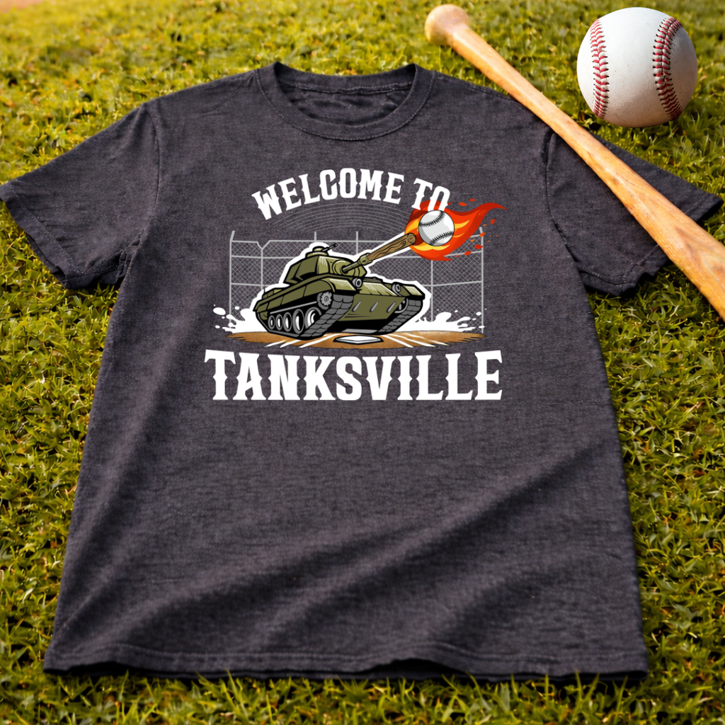 Welcome To Tanksville Home Run Club T-Shirt