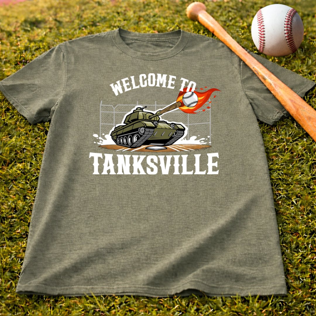 Welcome To Tanksville Home Run Club T-Shirt