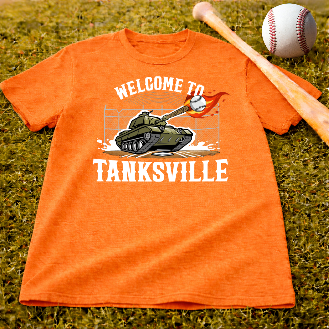 Welcome To Tanksville Home Run Club T-Shirt