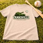 Tanksville Baseball T‑Shirt — "Home Run Club" Graphic Tee