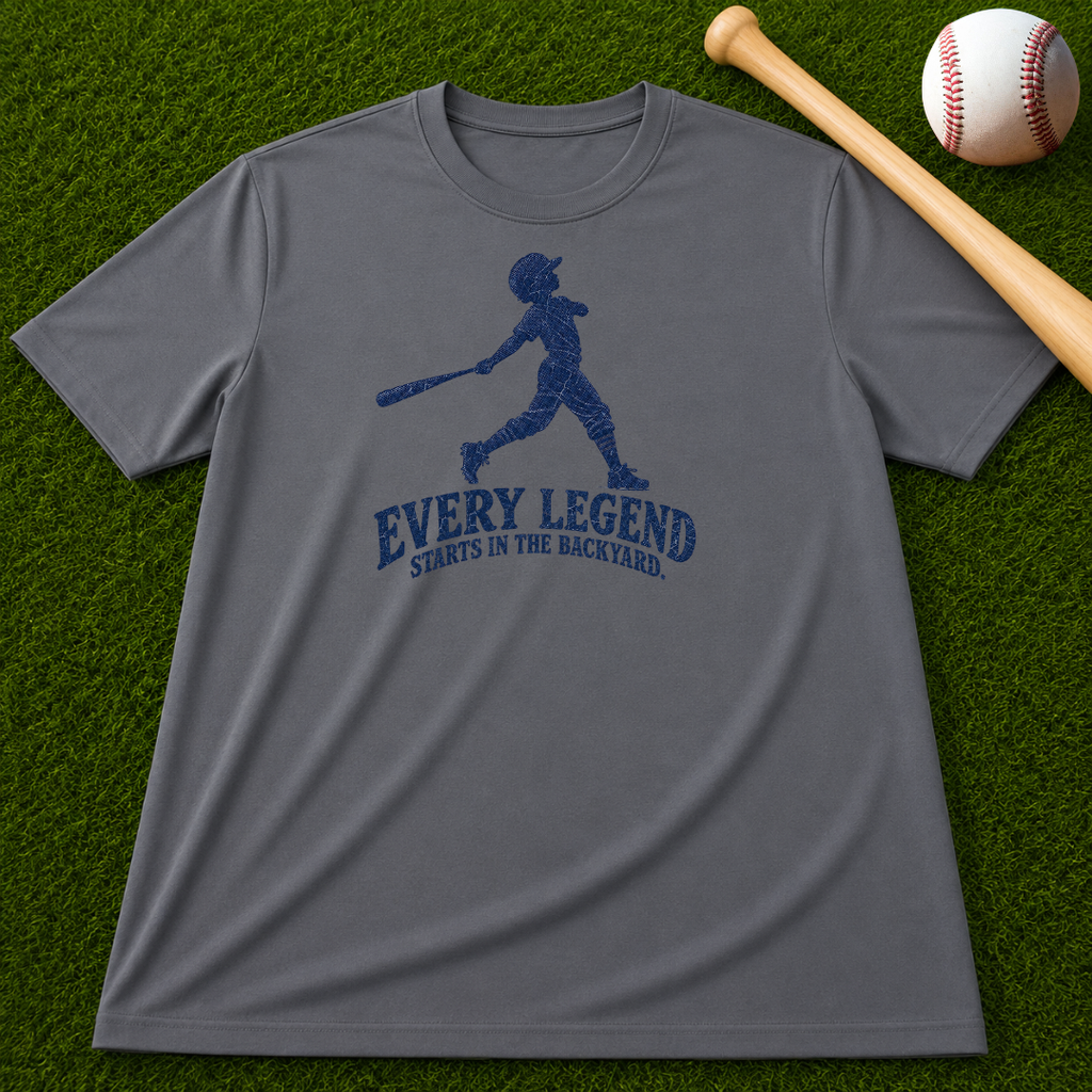 Adult Unisex  "Every Legend Starts in the Backyard" Graphic Tee