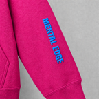 THE EDGE IS WITHIN Neon Blue Hoodie