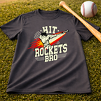 Youth "Hit Rockets Bro" Sports Dri Fit Shirt