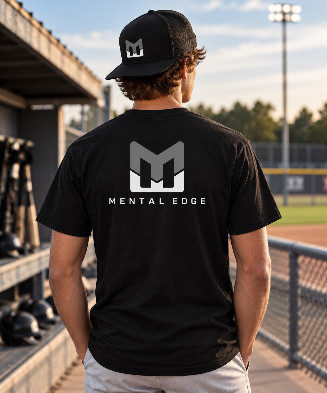 Mental Edge Logo Heavy Adult T-Shirt
