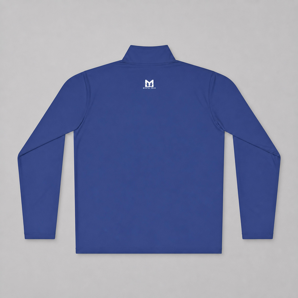 Mental Edge Minimalist Logo Quarter-Zip Pullover