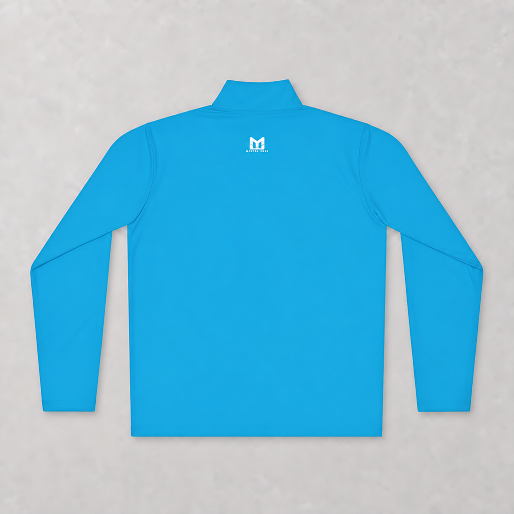 Mental Edge Minimalist Logo Quarter-Zip Pullover