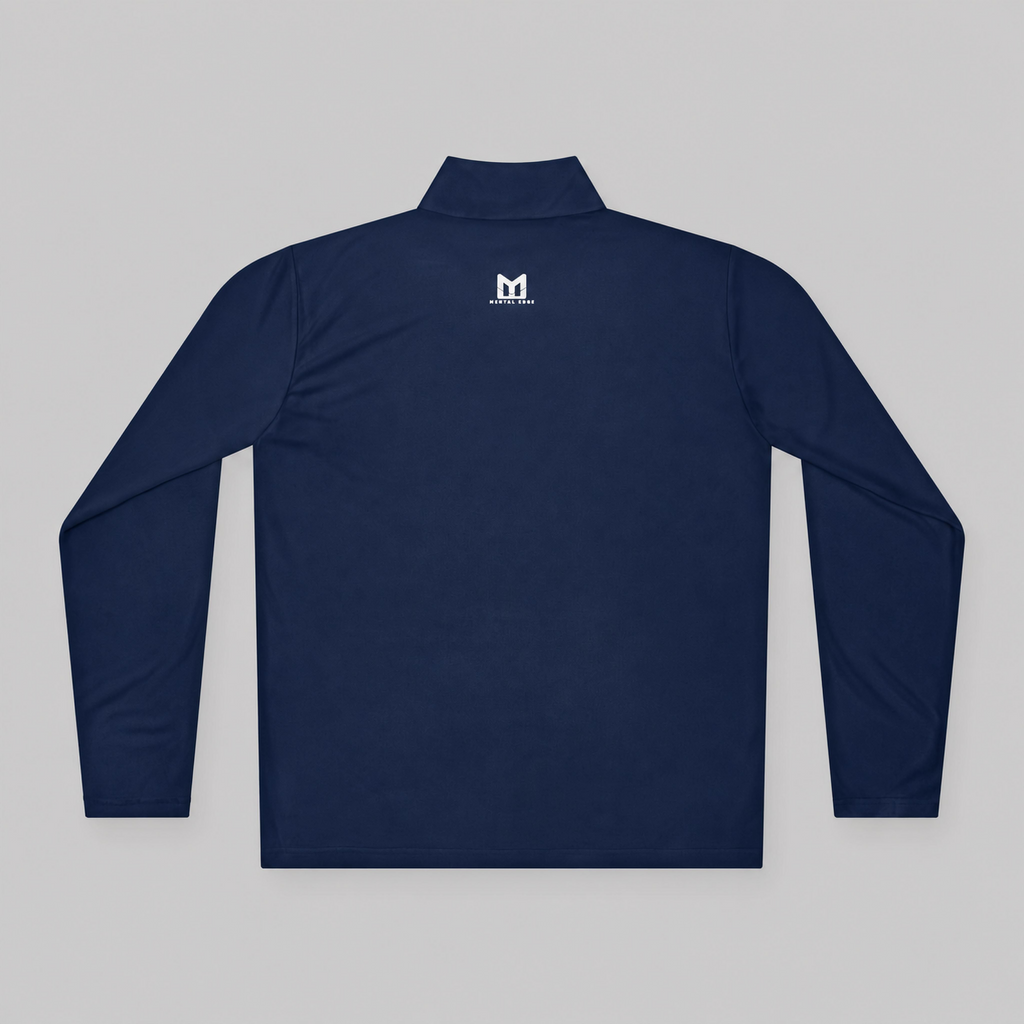 Mental Edge Minimalist Logo Quarter-Zip Pullover