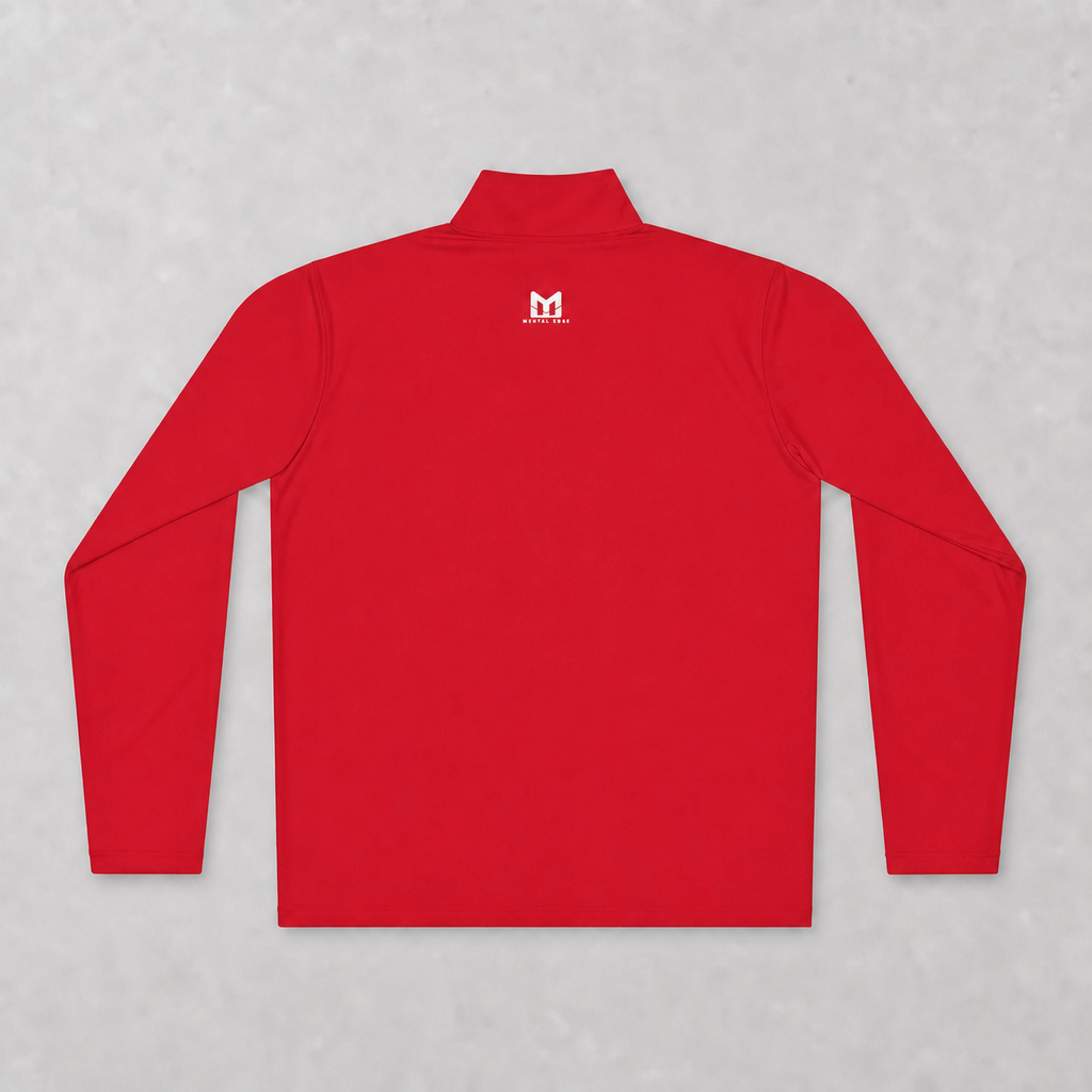 Mental Edge Minimalist Logo Quarter-Zip Pullover
