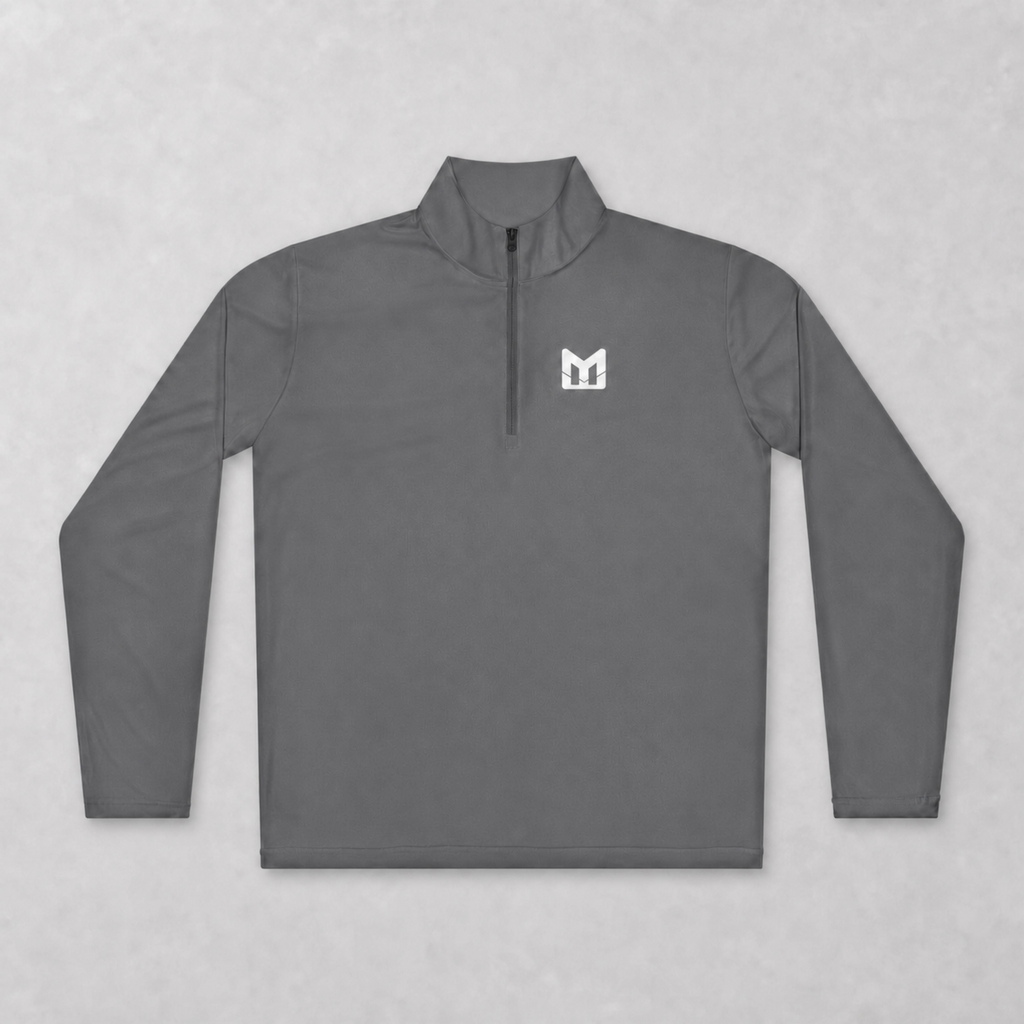 Mental Edge Minimalist Logo Quarter-Zip Pullover