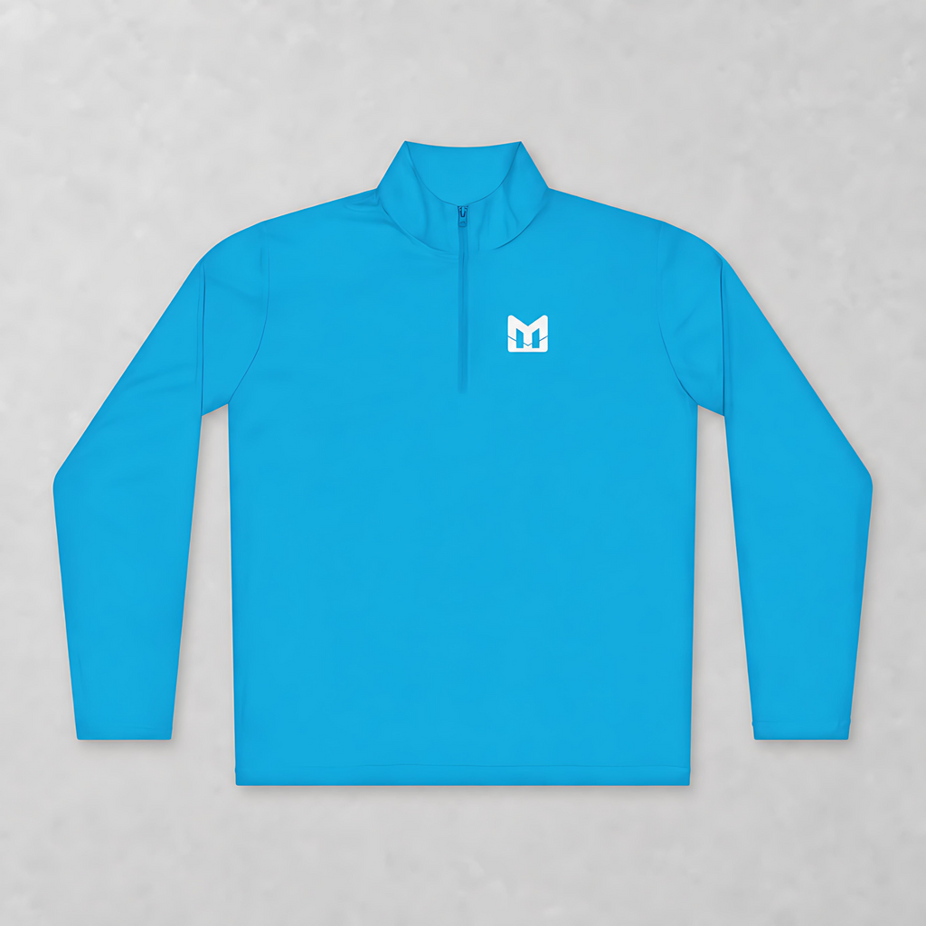 Mental Edge Minimalist Logo Quarter-Zip Pullover