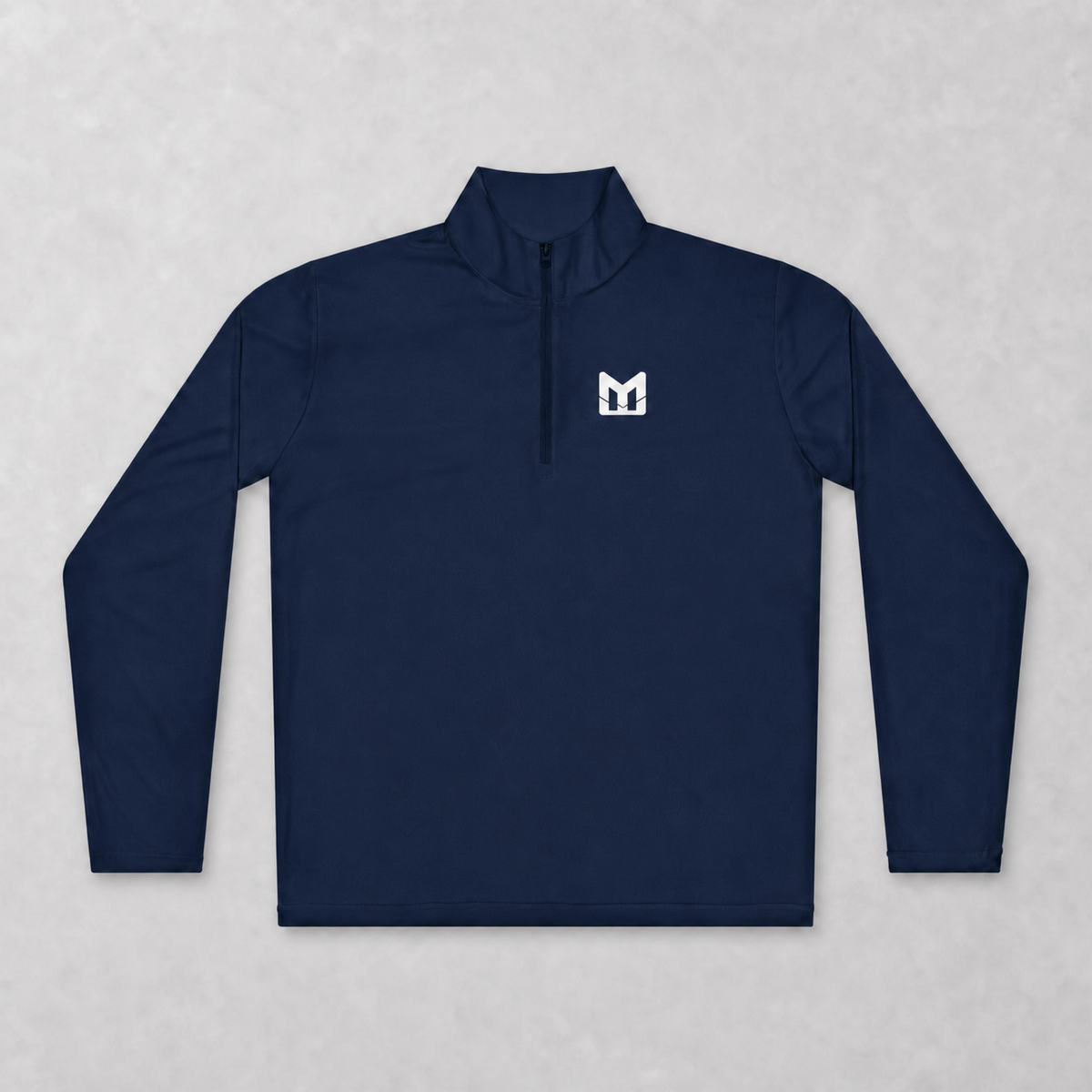 Mental Edge Minimalist Logo Quarter-Zip Pullover