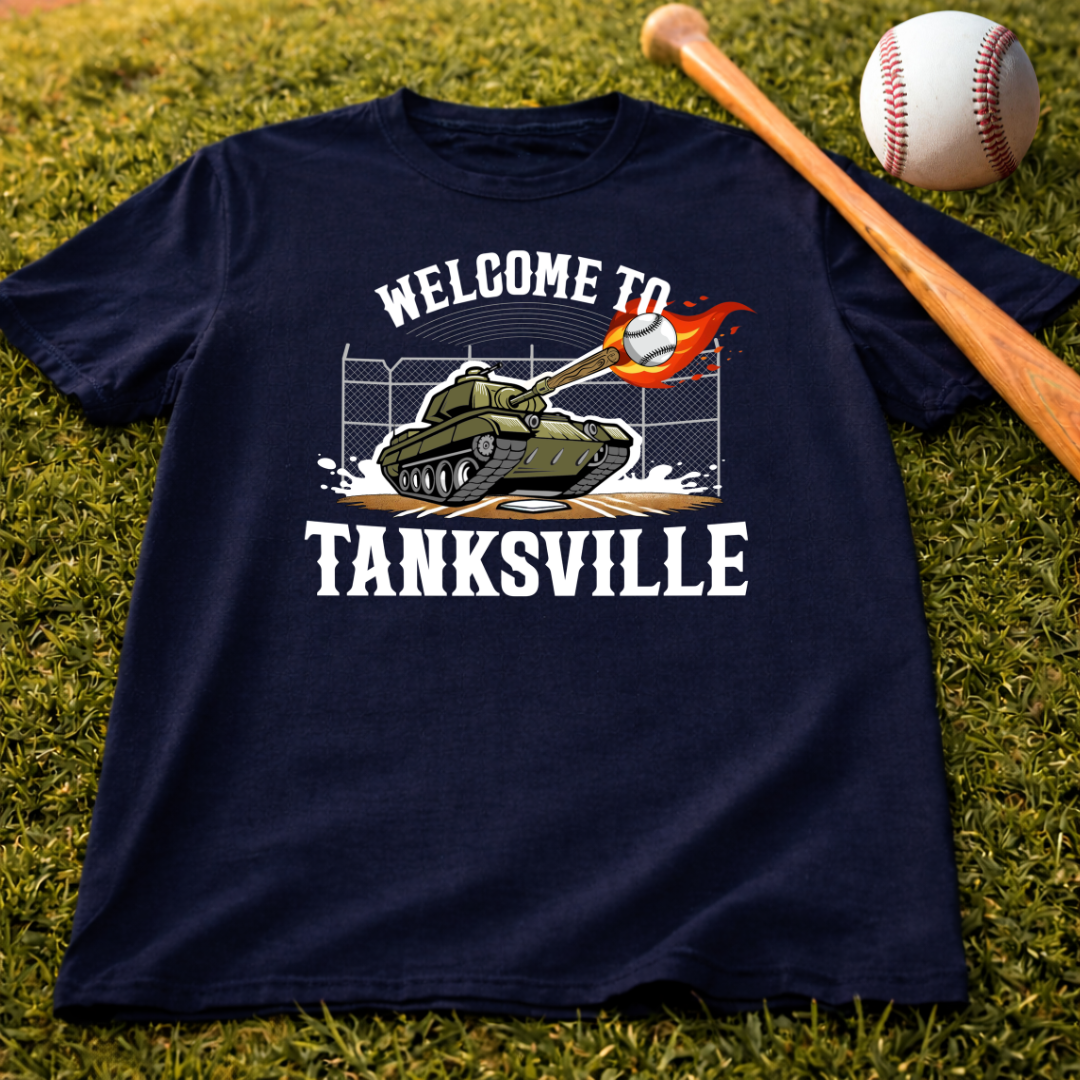 Welcome To Tanksville Home Run Club T-Shirt