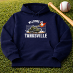 'Welcome to Tanksville' Military Tank Graphic Sweatshirt