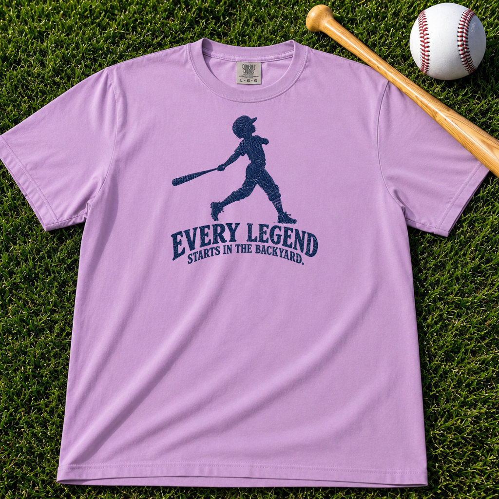 Adult Unisex  "Every Legend Starts in the Backyard" Graphic Tee