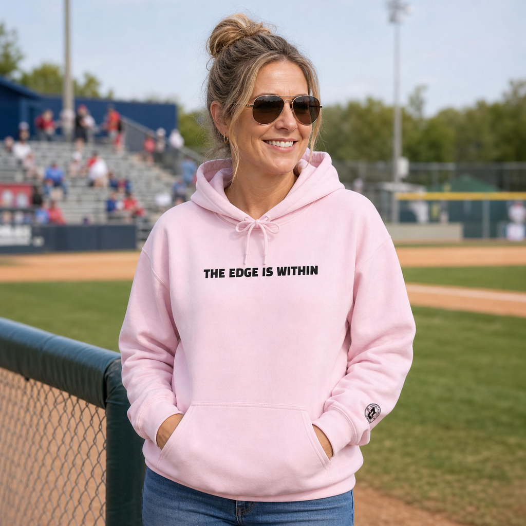 The Edge Is Within Puff Hoodie