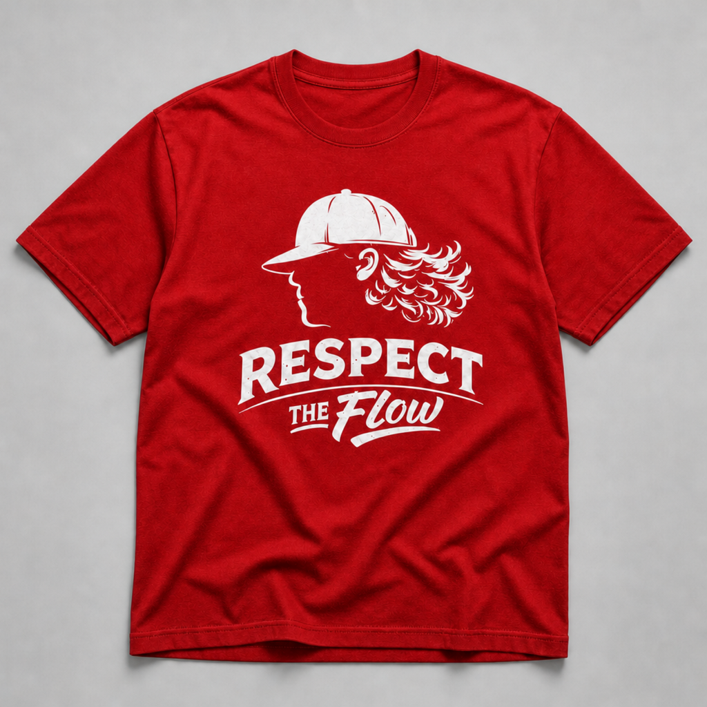 Kids Respect the Flow Baseball T-Shirt