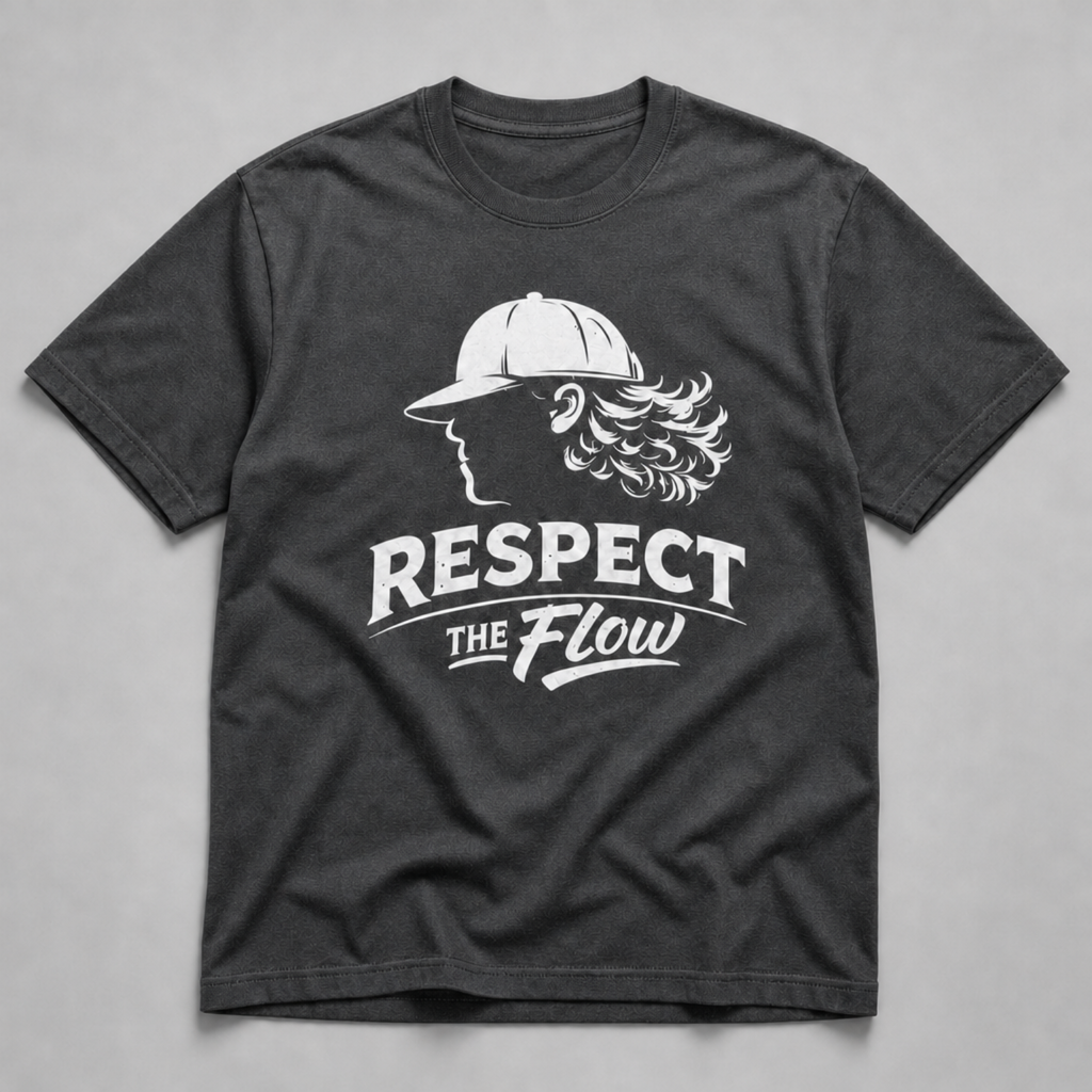 Kids Respect the Flow Baseball T-Shirt
