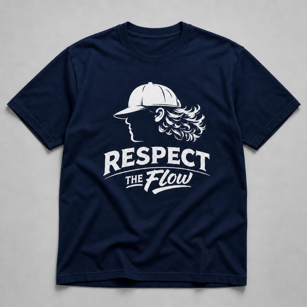 Kids Respect the Flow Baseball T-Shirt