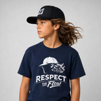 Kids Respect the Flow Baseball T-Shirt
