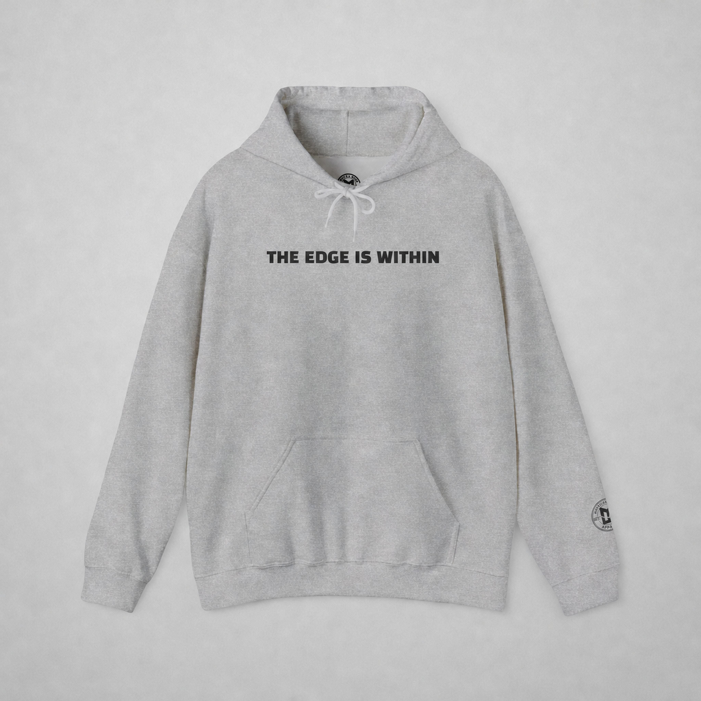 The Edge Is Within Puff Hoodie