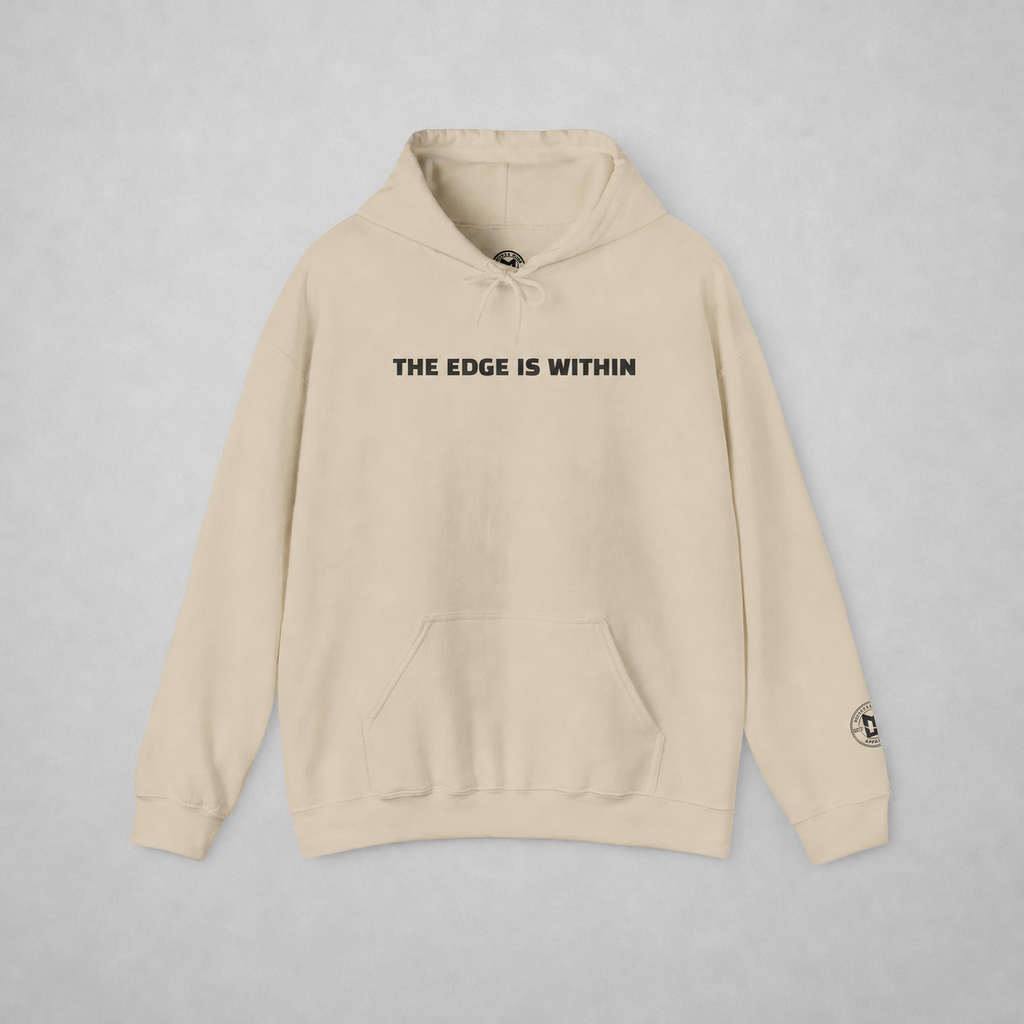 The Edge Is Within Puff Hoodie
