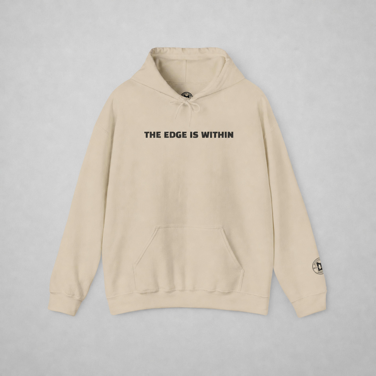 The Edge Is Within Puff Hoodie