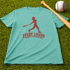Adult Unisex "Every Legend Starts in the Backyard" Garment-Dyed T-shirt