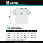 Comfort Colors 1717 tee size guide