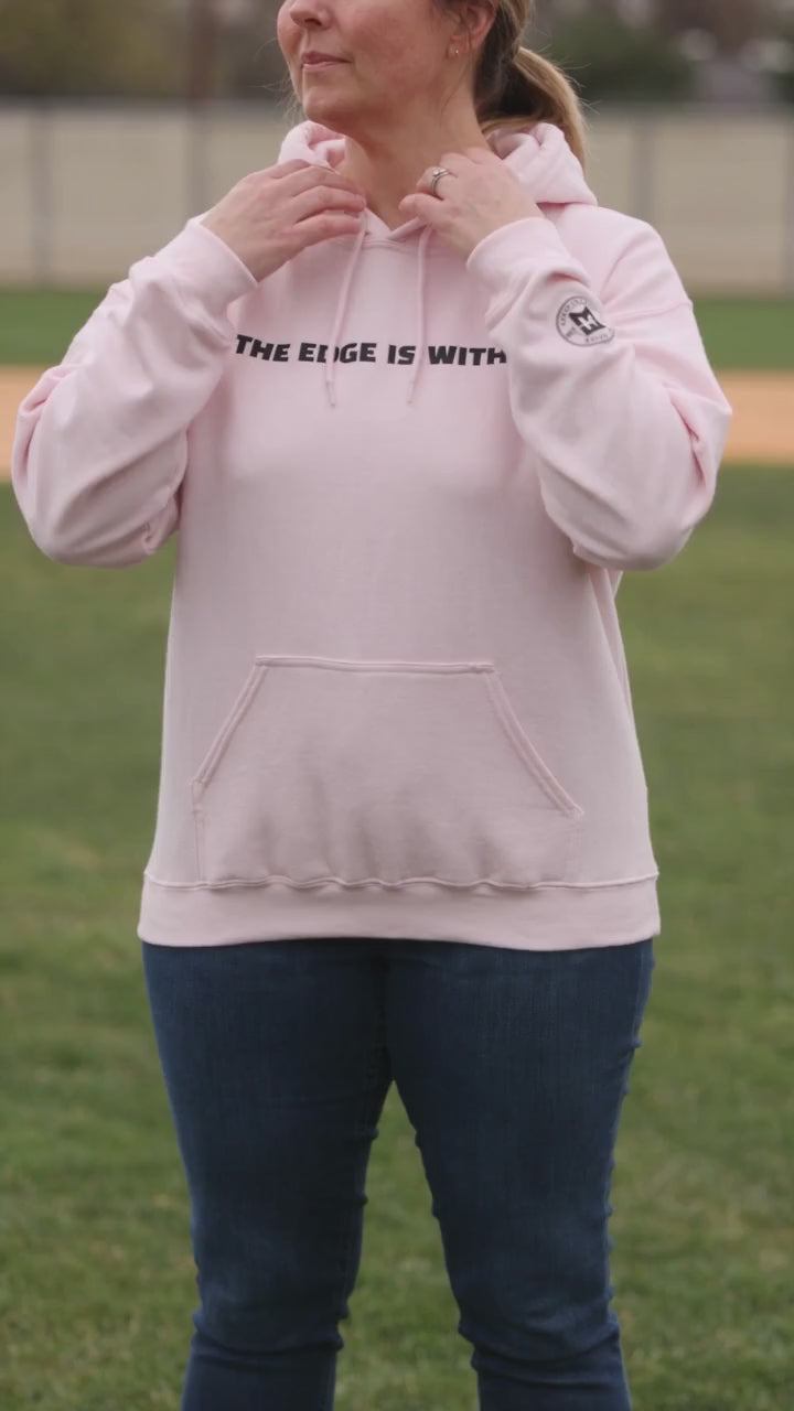 The Edge Is Within Puff Hoodie